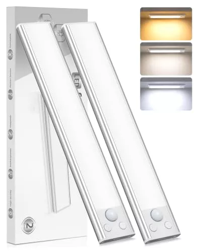 Luz LED Sensor Movimiento Cocina - Armario, pack de 2