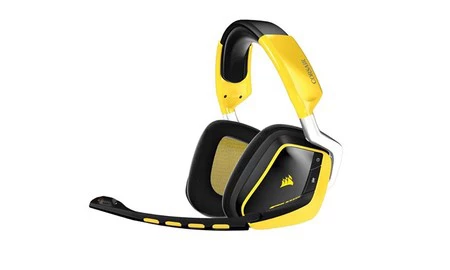Auriculares gaming Corsair VOID Wireless Yellowjacket rebajados en 45 euros en Amazon
