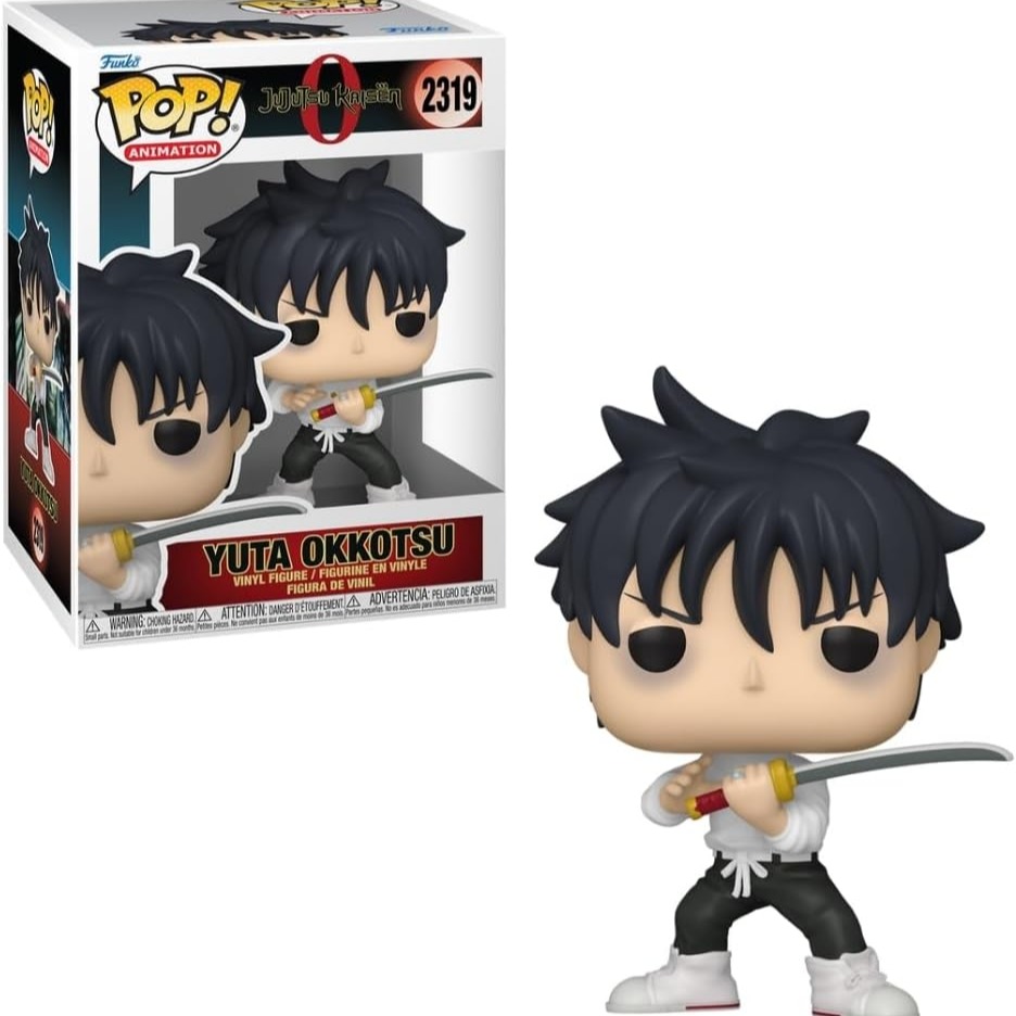 Candide, Boneco, Funko POP! Yuta Okkotsu, Jujutsu Kaisen 0-11 cm
