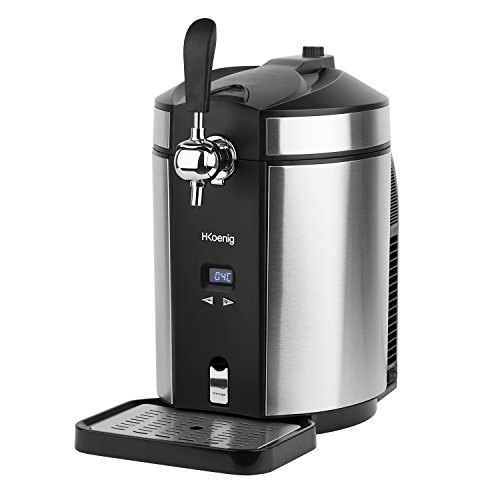 Máquina llenadora de cerveza H.Koenig BW1880, compatible con barriles universales presurizados/no presurizados de 5L