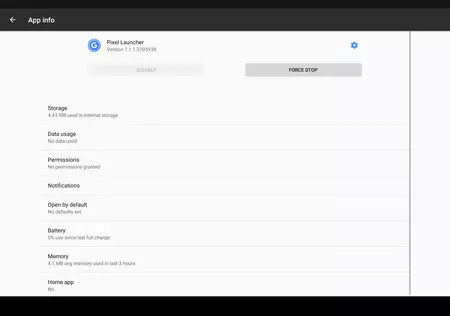 Pixel C ランチャー