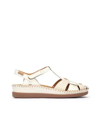 Pikolinos Zapatos semiabiertos en Cuero CADAQUES para Señora Color Nata