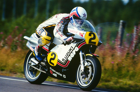 Marco Lucchinelli 500 cc Suzuki