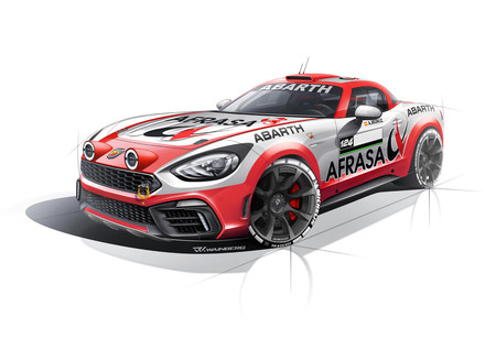 Este Abarth 124 Rally correrá el Campeonato de España de Rallyes de Asfalto 2017
