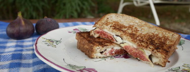 Sándwich de higos, piñones y queso mozzarella: tan fácil y delicioso como suena