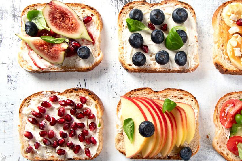 Recetas de cocina fáciles Tres recetas para preparar Toasts de pan con