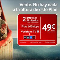 Vodafone asesta un duro golpe a Movistar y Orange en la vuelta al cole: televisión, streaming y fútbol por 59 euros 