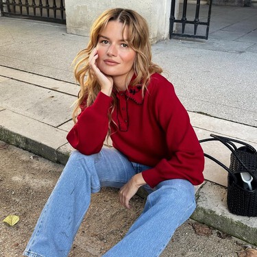 Aterrizan en Camper los zapatos de oficina con tacón cómodo que las francesas siempre llevan con vaqueros rectos