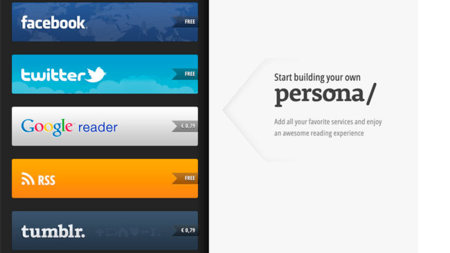 La alternativa para iPad de Flipboard se llama Persona/