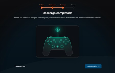 Habilitar Modo Bluetooth Mando Stadia 11