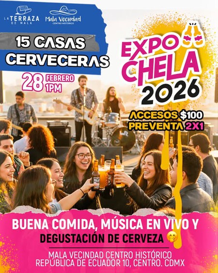 Lánzate a la Expo Chela 2026: el festival cervecero con degustaciones, buena comida y música en vivo en CDMX este fin de semana