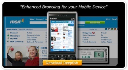 Microsoft Deepfish, nuevo navegador móvil