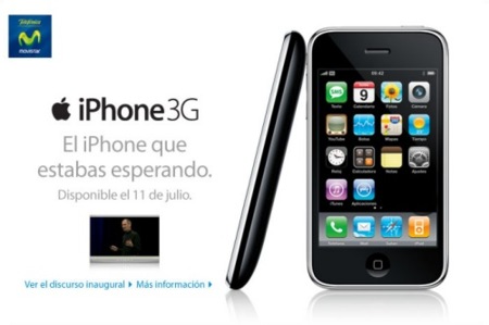 Movistar empieza su campaña del iPhone con MMS y correos a los registrados