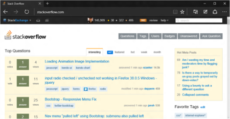 Así lucirá Microsoft Edge con el modo oscuro de Windows 10