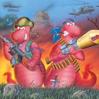 El Worms original se volvió tan adictivo para sus responsables que hasta se quedaban después del trabajo para jugar