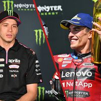 Marc Márquez coincide con Pecco Bagnaia: "Lo de Marco Bezzecchi puede pasar. Somos jóvenes y tenemos mucha adrenalina" 