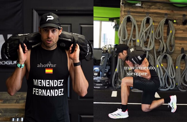 Pelayo Menendez Entrenador Tiene El Mejor Consejo Para Dominar Las Zancadas En El Hyrox Relajar Los Cuadriceps Nos Da Un Ritmo Mas Consistente En Todo El Circuito