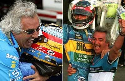 Pareja Schumacher Kovalainen