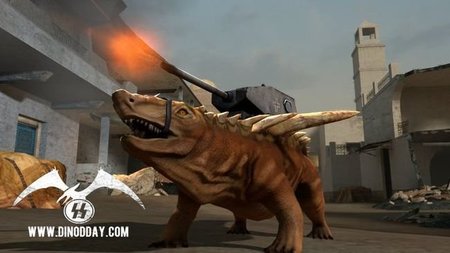 'Dino D-Day'. Luchando contra dinosaurios nazis por Steam