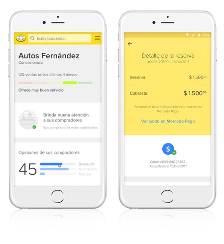 apartar coche en Mercado Libre en México