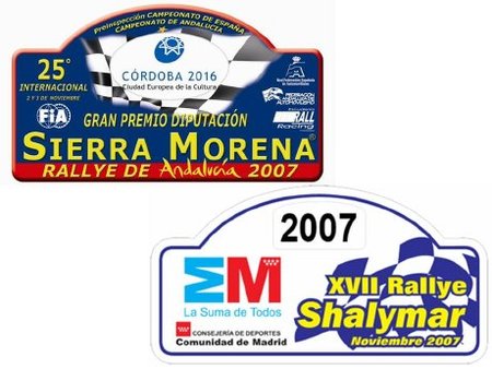 Sierra Morena y Shalymar al Nacional de Rallyes