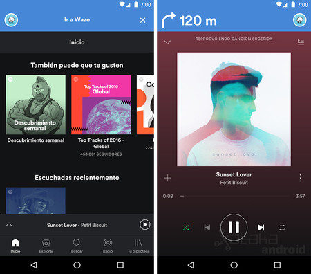 Waze Spotify