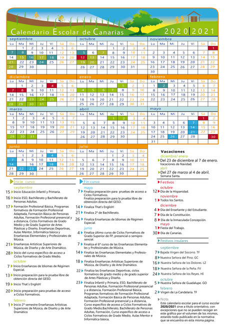 Calendario-Escolar 20-21-Canarias