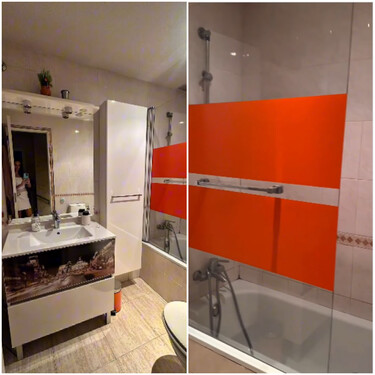 Era un baño oscuro con colores de los 2000, pero esta reforma sin obras ha conseguido un rincón con encanto actual