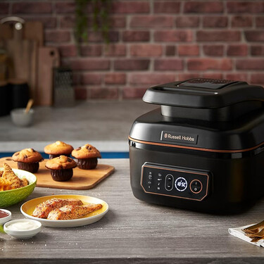 Es freidora de aire y barbacoa: así es el cacharro que asa y fríe sin humos, ahora a mitad de precio en El Corte Inglés