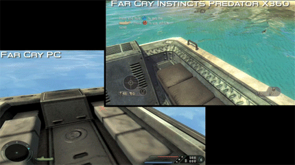 Vídeo comparativo de Far Cry, PC y Xbox 360