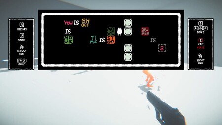 Super Is Hot, la inesperada mezcla entre SUPERHOT y Baba is You que ya puedes disfrutar gratis