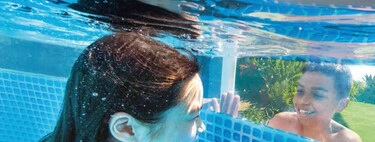 Sin obras y con visión panorámica: la piscina desmontable Intex para patios pequeños tiene ahora precio de outlet   
