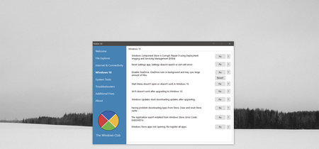 FixWin, una herramienta portable para solucionar problemas de Windows 10 con un solo click