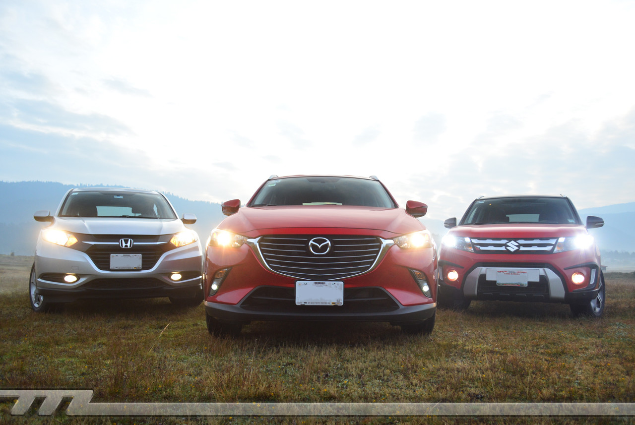 Comparativa: Mazda CX-3 vs Suzuki Vitara vs Honda HR-V (III)