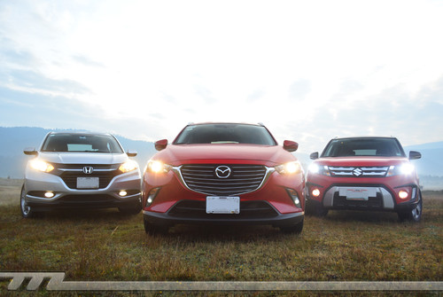 Comparativa: Mazda CX-3 vs Suzuki Vitara vs Honda HR-V (III)