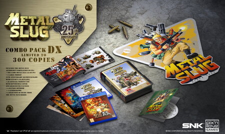 Si nunca tuviste un cartucho de Metal Slug para NeoGeo, ahora tienes esta antología para PS4 a precio más económico