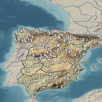 Los castillos de España, en un llamativo mapa 3D con 132 fortalezas y sus maquetas