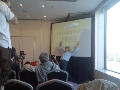 Rueda de prensa del CEO de Ryanair en Barcelona: nuevas rutas y vuelos gratis
