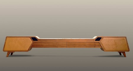 Retro Hifi Tv Speaker Console 1