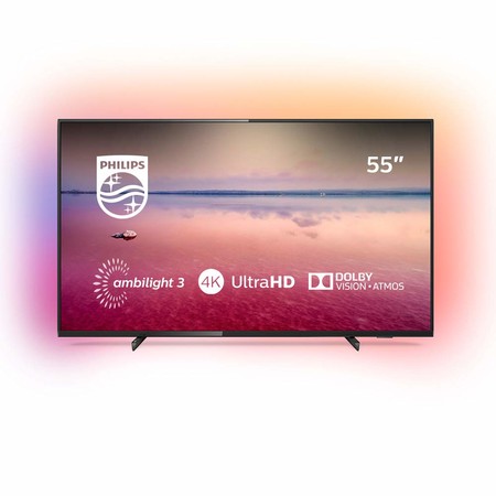 Smart TV de 55 pulgadas Philips 55PUS6704/12, con Ambilight en 3 lados y resolución 4K, a su precio más bajo en Amazon: 399,99 euros