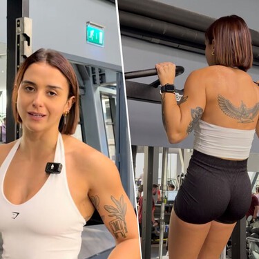 María Amador, entrenadora, da el truco para hacer una dominada: “Empieza subiendo progresivamente en jalón hasta que levantes tu propio peso”