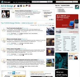 Netscape le echa una mano al cuello a Digg