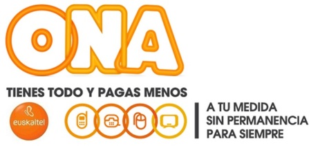 Euskaltel integra en ONA los descuentos de su oferta convergente de fijo, internet y móvil
