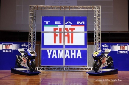 Team Fiat Yamaha, presentación equipo 2008