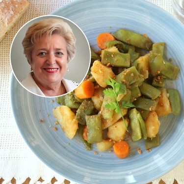 Angelita Alfaro, abuela cocinera: “El caldo de las judías con patatas no se tira, es una sopa buenísima para la cena” 