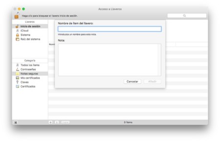 Cómo crear notas seguras en OS X sin necesidad de apps de terceros