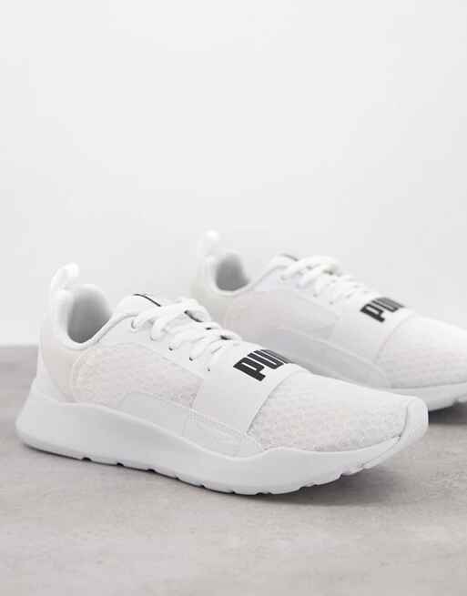 Zapatillas de deporte blancas Wired de Puma