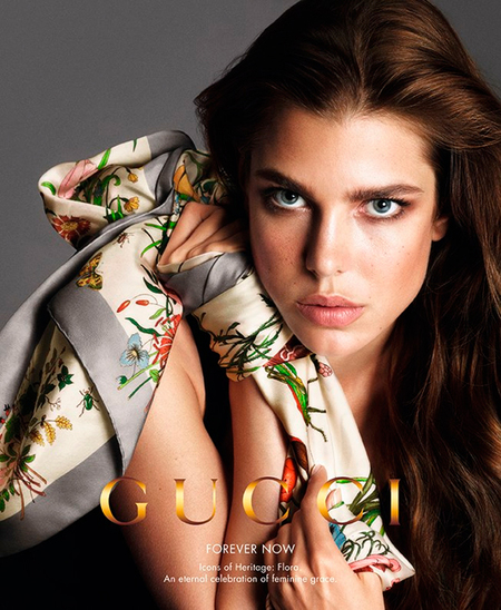 ¿Se puede ser más divina que Carlota Casiraghi para Gucci? Lo dudo