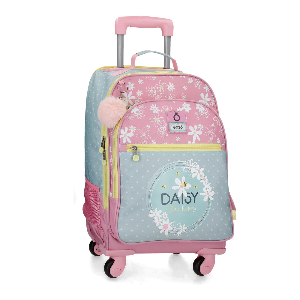 Mochila con ruedas Enso Daisy con múltiples bolsillos y protector anti-golpes
