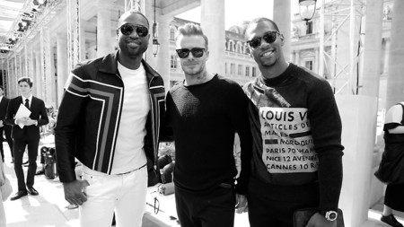 El poder de convocatoria de Kim Jones y Louis Vuitton sentó en el front-row a celebrities de la talla de David Beckham